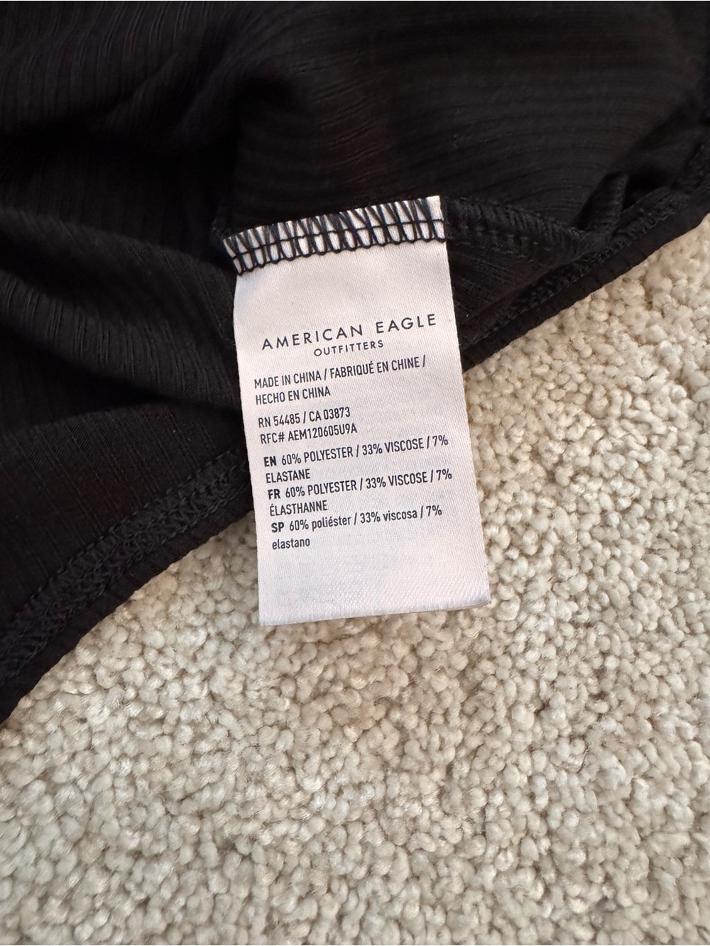 AE Ribbed Bodysuit - Picture 4 of 6